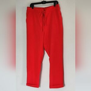 Ny&Co Bright Red crop ankle pants